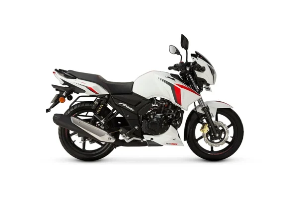 Apache RTR 160(PEARL WHITE)